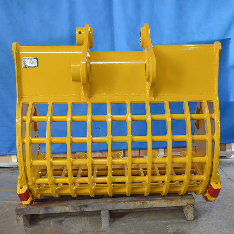 Teran Skeleton Buckets Komatsu Excavators | Model BKT-PC120 To BKT-PC650 | Bucket Width Range 48" To 72" inches | For Excavators