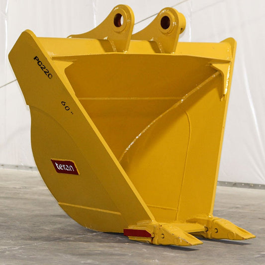 Teran Komatsu Excavator Trapezoidal Bucket | Model BKT-PC220 Trapez | Bucket Width 60" inches | For Excavators