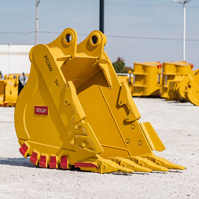 Teran Heavy Duty Rock Bucket | Model BKT-PC300 HD | Digging Width 24