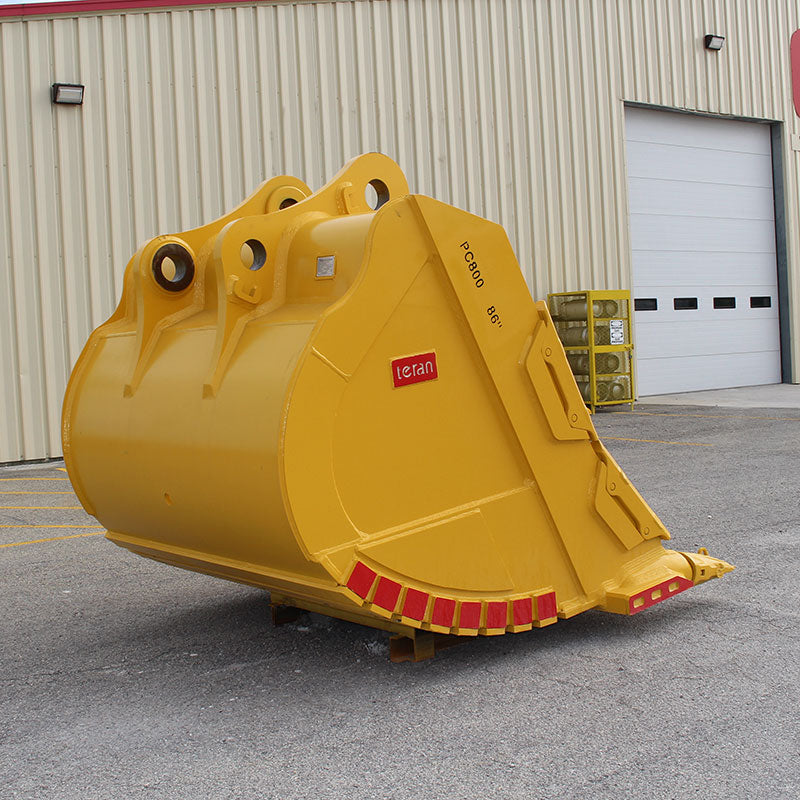 Teran Heavy Duty Rock Bucket | Model BKT-PC850 HDOMh | Digging Width 78" & 86"  Inch | Capacity 4.0 to 4.5 Cubic Meter | For Excavators