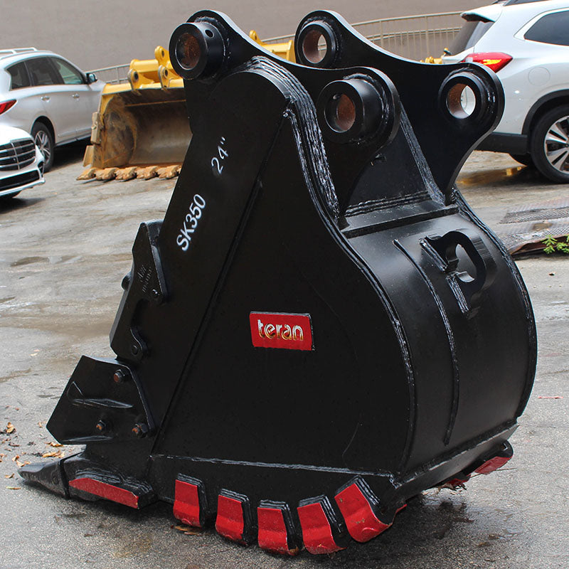 Teran Heavy Duty Rock Bucket | Model BKT-SK350 HD | Digging Width 24" to 66" Inch | Capacity 0.41 to 1.8 Cubic Meter | For Excavators