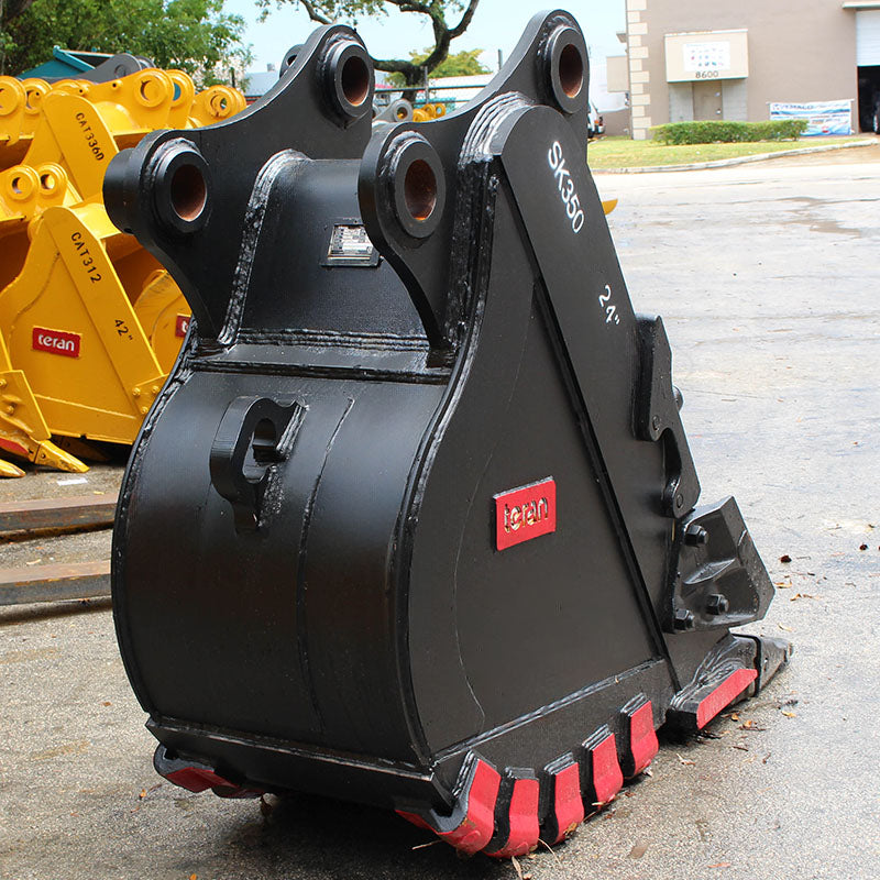 Teran Heavy Duty Rock Bucket | Model BKT-SK350 HD | Digging Width 24" to 66" Inch | Capacity 0.41 to 1.8 Cubic Meter | For Excavators