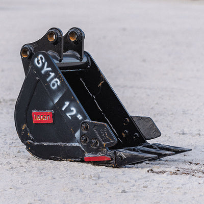 Teran Heavy Duty Rock Bucket | Model BKT-SY16 | Digging Width 12