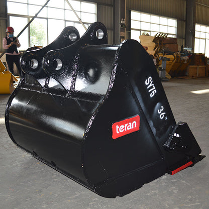 Teran Heavy Duty Rock Bucket | Model BKT-SY75 | Digging Width 18" to 36" Inch | Capacity 0.14 to 0.34 Cubic Meter | For Excavators