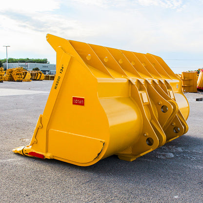 Teran Loader Buckets | Models BKT-WA500134SNRO | Bucket Widths 134" Inches | Capacity 5.0 Cubic Meters | For Excavators