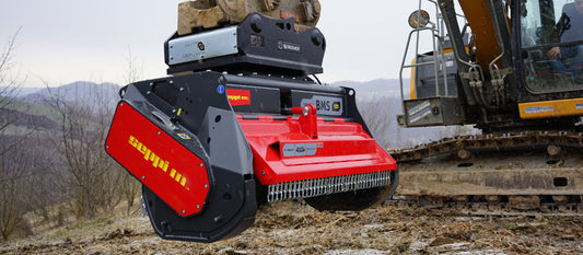 SEPPI BMS 125 STRONG MULCHERS W/KNIVES & W/CARBIDES FOR EXCAVATOR