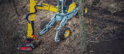 Seppi | Strong Forestry Mulcher | Knives & Carbides | Model BMS-F 125CC | 49" Working Width | Machine Size 9 To 20 Ton | For Excavators
