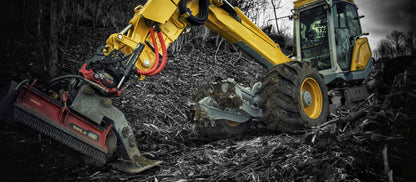 Seppi | Strong Forestry Mulcher | Knives & Carbides | Model BMS-F 125CC | 49" Working Width | Machine Size 9 To 20 Ton | For Excavators