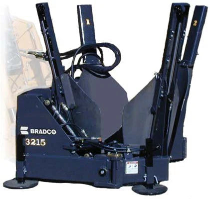Paladin Tree Spade | Root Ball 32"–44" | Cutting Angle 25° | 31" Digging Depth | 10 GPM | For Skid-Steer Loaders