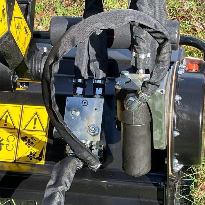 Rotadairon® Mulcher | Model BRD 50 | Width 50 in (1270 mm) | Mini‑Skid Steer Front‑Mount | Oil Flow Range 10.5 – 15.8 GPM | For Mini Skid Steer