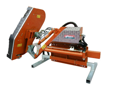 Rinieri BRE-C Hedge Cutter with Blades on Bush Cutter Arm | Cutting Width 39