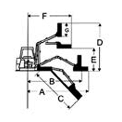 Rinieri Boom Reach Mower BRL 500-600 | 39" - 47" Working Width | 70-110 HP for Tractor