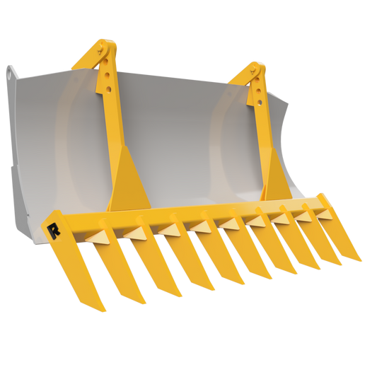 Rockland Blade Rake | Weight Up to 3,000 lbs | Width Up to 12 feet | Teeth Design Rugged teeth | For Dozers