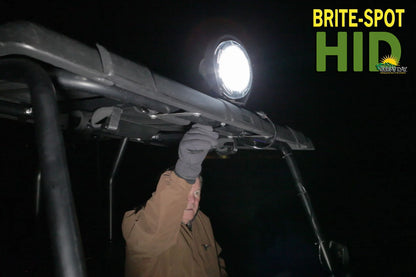 Great Day | Brite-Spot Utility Light | Model BS500 | Width 8" | 3.5 Amps | 40+ HP Compatible | For ATV, UTV, Tractor, Jeep, Truck, Lawnmower