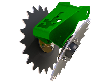 Martin Till 13" Spading & Dimple Closing Wheels Kits | BSCW1344, BSCW1343, BSCW1341, BSCW1344D & BSCW1344DC | 13 Inch Dual Wheels | For Deere & Kinze Planters