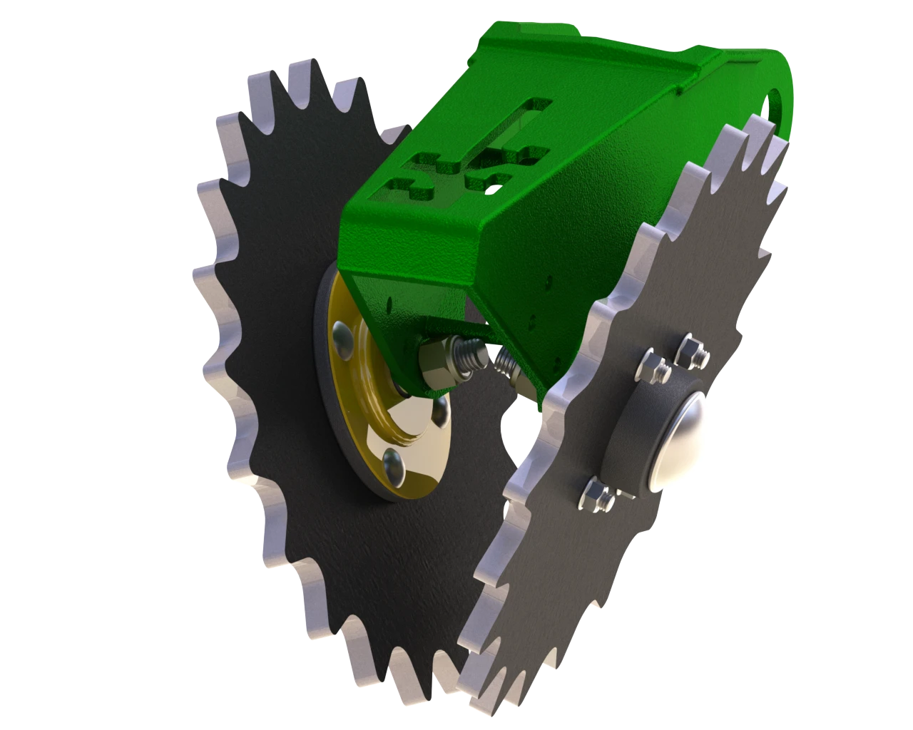 Martin Till 13" Spading & Dimple Closing Wheels Kits | BSCW1344, BSCW1343, BSCW1341, BSCW1344D & BSCW1344DC | 13 Inch Dual Wheels | For Deere & Kinze Planters