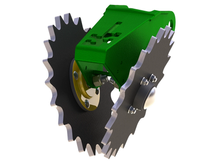 Martin Till 13" Spading & Dimple Closing Wheels Kits | BSCW1344, BSCW1343, BSCW1341, BSCW1344D & BSCW1344DC | 13 Inch Dual Wheels | For Deere & Kinze Planters