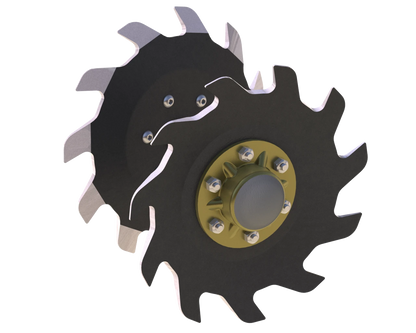 Martin Till Cupped Razor Closing Wheels | Models BSCW8ZC & BSCW9ZC | 8" & 9" Diameter | For Planters