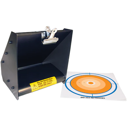 Do All Traps Bullet Trap | Compatible Calibers .22LR, .177 Air Rifle, .17 Cal Rimfire | Width 11" | Deep 9"