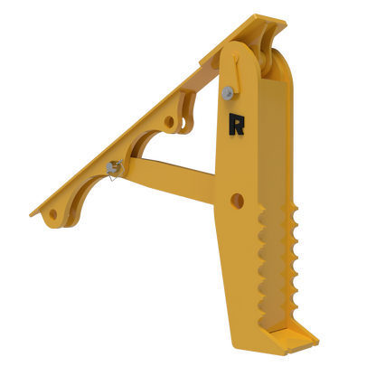 Rockland Narrow Solid-Strut Thumb | High-Strength Alloy Steel | Three-Point Pickup | For Excavators