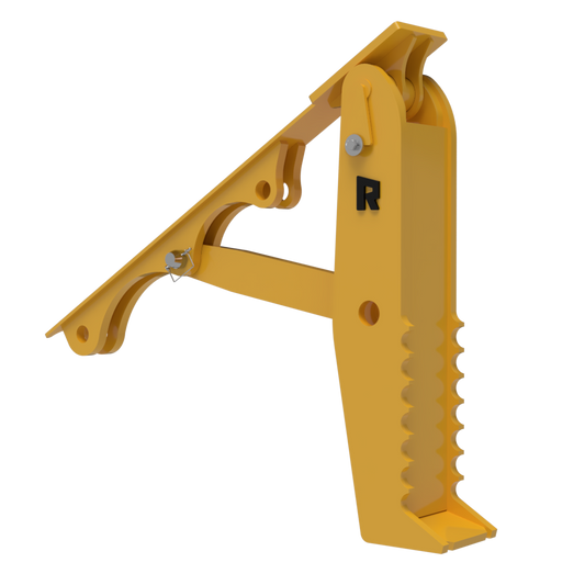 Rockland Narrow Solid-Strut Thumb | High-Strength Alloy Steel | Three-Point Pickup | For Excavators