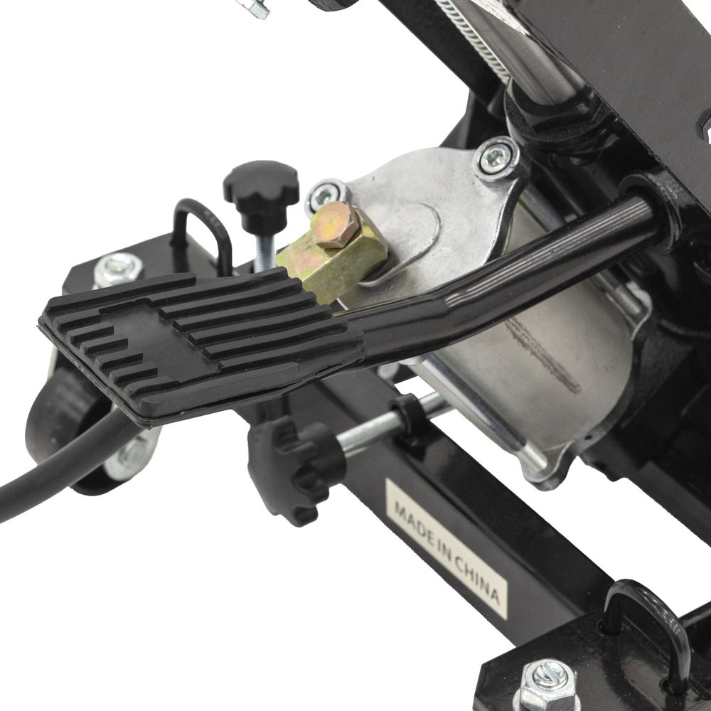 Black Widow Motorcycle & ATV Air-over-Hydraulic Jack | Model BW-0102 | Lift 5.5"–15.125" | Capacity 1,500 lb. | For Bike Maintenance & ATV Repair