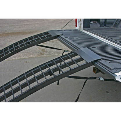 Black Widow Arched Folding Dual Runner ATV Ramps | Model BW-12012-2 | Size 10 ft x 12.25 Inch | Capacity 2,000 lb | Horsepower 4 To 90+ HP | For ATVs