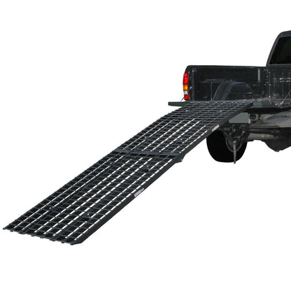 Black Widow Heavy-Duty Folding Arched Motorcycle Ramp | Models BW-12040-HD & BW-14440-HD | Size 40" Wide | Capacity 1,500 lb | For Street, Touring & Cruiser Motorcycles
