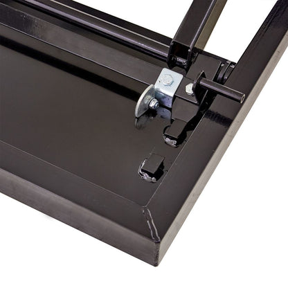 Black Widow Extra-Wide Air/Hydraulic Motorcycle & ATV Lift Table | Model BW-1500AH-Z | Platform 76.5" L x 47.75" W | Capacity 1,500 lb. | Horsepower 4 To 90+ HP | For Motorcycles & ATVs