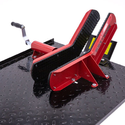 Black Widow Hydraulic Motorcycle Lift Table | Model BW-680 | Platform Size 86-3/4" x 26-7/8" | Capacity 1,000 lb | For Street, Sport & Racing Bikes