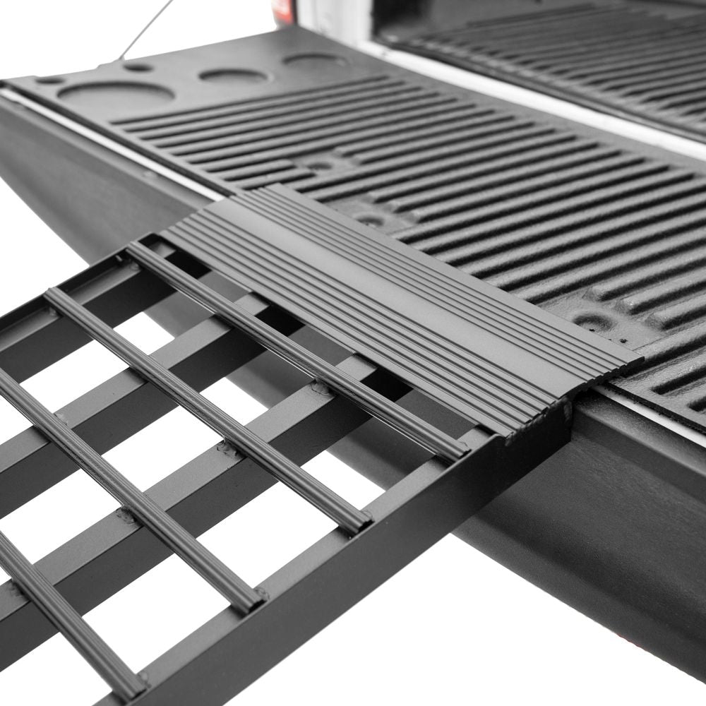 Black Widow Folding Arched Motorcycle Ramp | Model BW-9417-HD | Size 7' 10" x 17.5" | Capacity 1,500 lb | For Motorcycle & Dirt Bike Loading