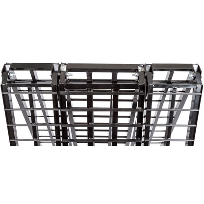 Black Widow 3-Piece Arched Folding Motorcycle Ramp | Model BW-9440-HD & BW-10840-HD| Width 40" | Length 7' 10" & 9' | Capacity 1,500 lb | Horsepower 4 To 90+ HP | For Motorcycles, Dirt Bikes, ATVs