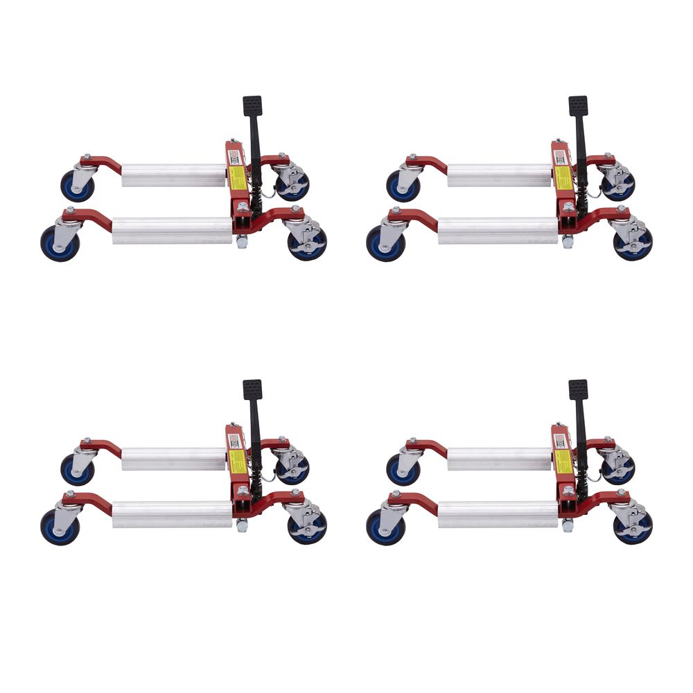 Black Widow Arched ATV & UTV Dolly | Model BW-CJD-12 | Size 25.6" L x 23" W | Capacity 1,500 lb. | Hydraulic Lift & 360° Casters | Horsepower 4 To 90+ HP | For ATV & UTV