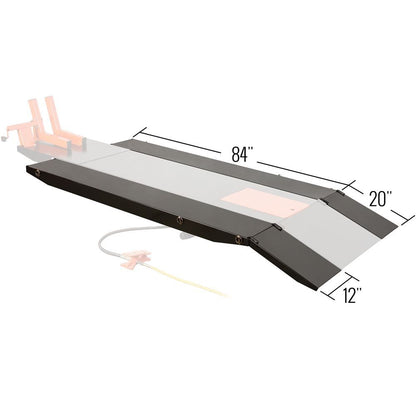 Black Widow ATV Side Extension Kit | Model BW-PROLIFT-HD-SE | Expands Table to 84" x 24" | Heavy-Duty Steel Construction | For ProLift HD Lift