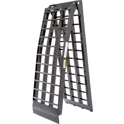 Black Widow Folding Arched Motorcycle Ramp | Model BW-9417-HD | Size 7' 10" x 17.5" | Capacity 1,500 lb | For Motorcycle & Dirt Bike Loading