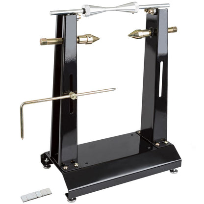 Black Widow Motorcycle Wheel Balancer & Truing Stand | Model BW-WB-30 | Diameter Up to 35" | Manual Precision Tool | For Dirt, Street & Cruiser Bikes