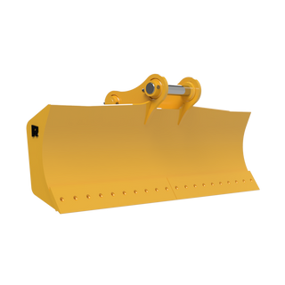 Rockland Backfill Blade | Bolt-On Reversible Cutting Edges | High Strength Alloy Steel | For Excavators