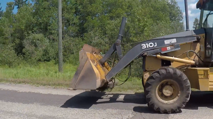 Forax Tilt-Up Brush Cutter | 72" Cutting Width | For Backhoe