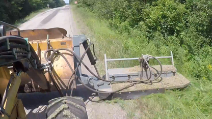 Forax Tilt-Up Brush Cutter | 72" Cutting Width | For Backhoe