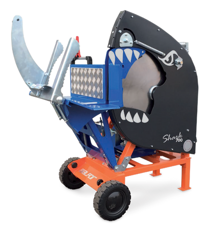 Balfor Circular Saw | Model SHARK 750 C / ET / SB / SB ROAD | Blade Width 29.53" | Equivalent Up to 32.5 Tons | 25 HP | For Tractor, Electric & Gas Powered