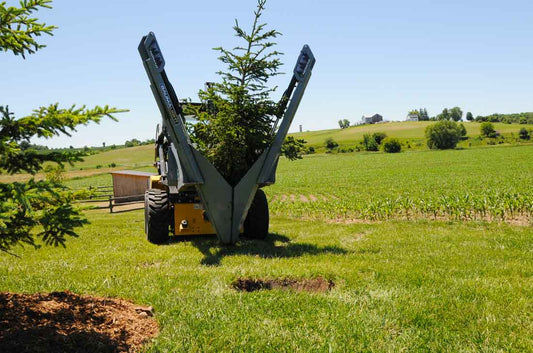 Baumalight | Tree Spade | ST330 | 30" Root Ball | Hydraulic Flow 5-20 GPM | For Skid Steer