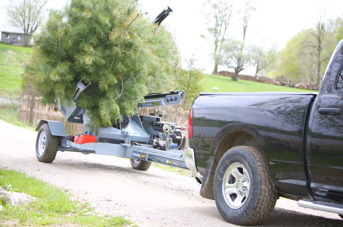 Baumalight Trailer Mounted Tree Spade | Model TR Series | Root Ball Diameter 30", 40" & 50" | Horsepower 40 To 120 HP | For Trucks