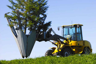 Baumalight Tree Spade Dual Hinged 6 Blade | Model ST650 | 50" Root Ball Diameters | 5 - 20 GPM | For Skid Steers