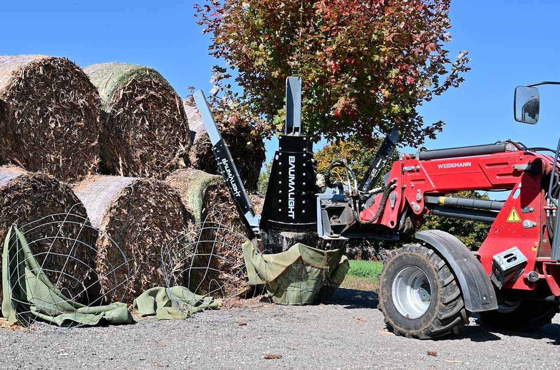 Baumalight Industrial Tree Spade | Model DR-444 | Ball Attachment Size 44" | Horsepower 80-90 HP | Hydraulic Flow 5-20 GPM | For Tractors & Skid Steers