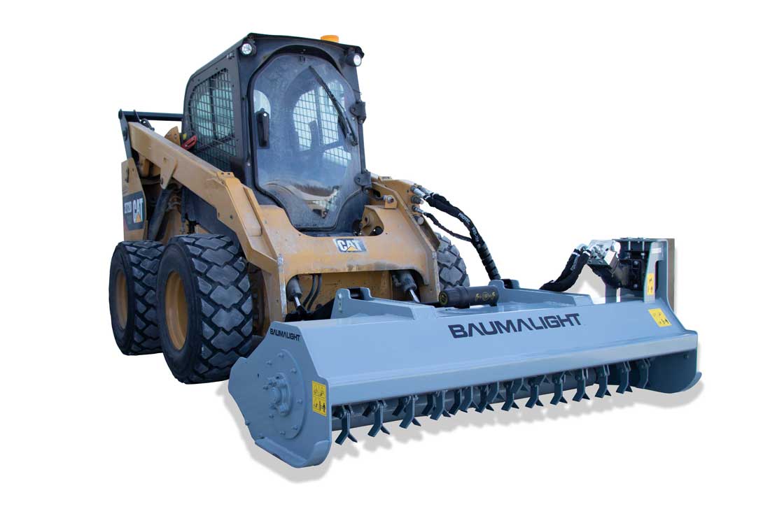 Baumalight 61" & 88" Flail Mower | Model FMM148 & FEB700 | 61" & 88" Cutting Width | 25-50 HP | For Mini Skid Steer