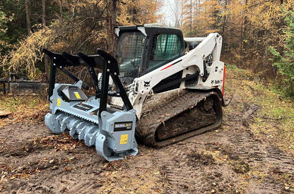 Baumalight HD Fixed Tooth  Brush Mulcher | Model MS-960 & MS1160 | Cutting Width 60" & 75" | Hydraulic Flow Range 30-45 GPM | For Skid Steers