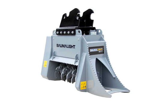 Baumalight Fixed Tooth Mulcher | Model MX530R | Path Width 40" | Carbide Tipped Bolt In Cutting | Unit Weight 1166 Lbs | For Excavators