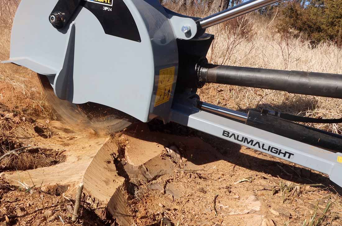 Baumalight | Stump Grinder | 3P24 | 24" Rotor | 30–50 HP PTO | For Tractor