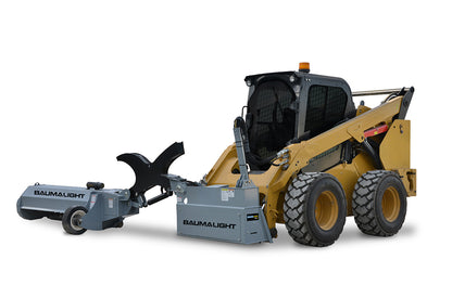 Baumalight Boom Mower | Model SWA/SWF Series | Reach 6' To 14' | Cutting Width 48" & 60" | Hydraulic Flow Range 15-35 GPM | For Skid Steers