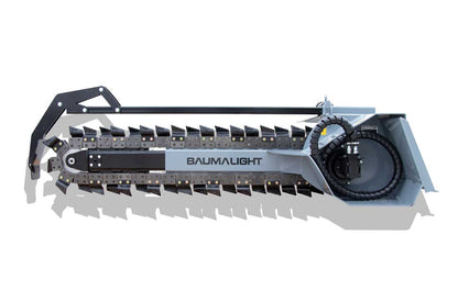 Baumalight Trencher | Model TN-560 | Width 6 - 10" | Trench Depth 60" | Hydraulic Flow Range 15-25 GPM | For Skid Steers